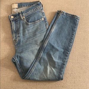 Everlane High Waisted Skinny Jeans
